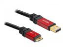 Delock Kabel USB USB A-mini USB2 m, czerwony 82761