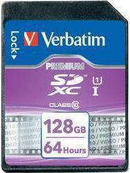 Verbatim SDXC Class 10 128GB (44025)
