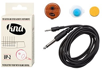 KNA Pickups KNA zaopatrują KNA Up-2 uniwersalny zaopatrują dźwięku do gitara i innych akustycznej instrumentami z regulacją głośności KNA UP-2