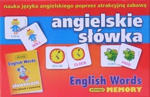 Adamigo Memory Angielskie Słówka 178826