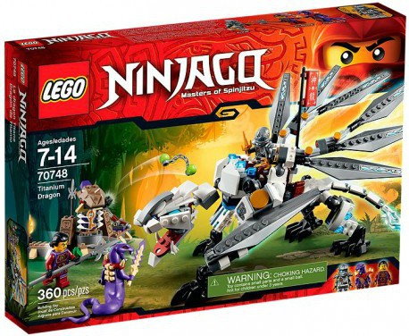LEGO Ninjago Tytanowy smok 70748