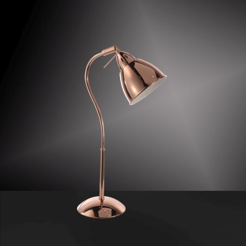 Leuchten Direkt Leuchten-Direkt SKELETTON lampa stołowa Miedź, 1-punktowy - Design/Vintage/Przemysłowy/Lokum dla młodych/Loft - Obszar wewnętrzny - SKELETTON - Czas dostawy: od 2-4 dni roboczych 1102 (11024-20)