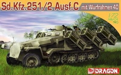 Dragon Sd.Kfz.251 Ausf.C mit wurfrahmen 7306