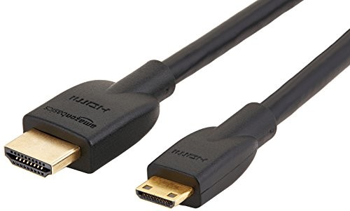AmazonBasics kabel High Speed Mini HDMI na HDMI, 1.83 m (najnowszy standard) HL-007342