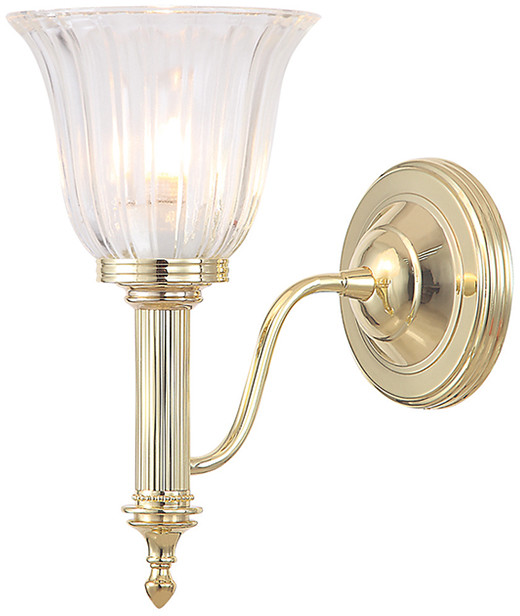Elstead Lighting Kinkiet CARROLL BATH/CARROLL1 PB IP44-