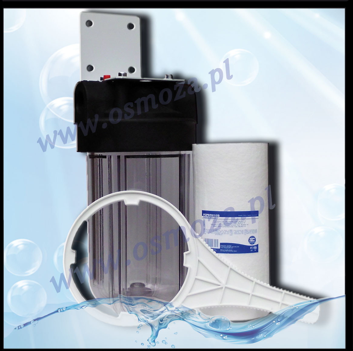 osmoza.pl Filtr wody BigBlue 10 clear