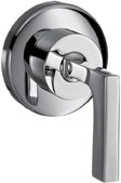 Hansgrohe Zawór odcinający podtynkowy z uchwytem jednoramiennym, element zewnętr