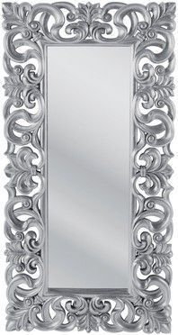 Kare Design Lustro Italian Baroque Silver 180x90 73859