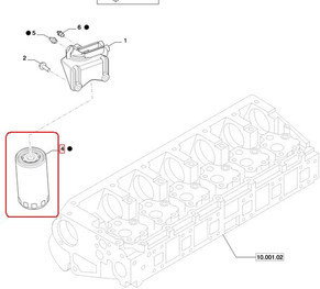 CNH FILTR PALIWA NEW HOLLAND 5801439820