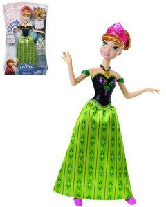 Mattel DISNEY Frozen Śpiewająca Anna