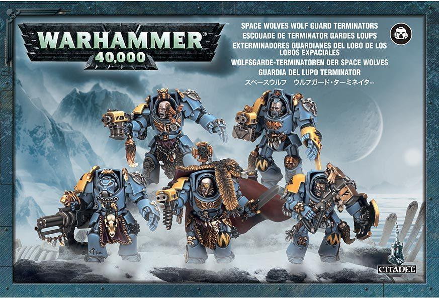 Games Workshop Space Wolves Wolf Guard Terminators (53-07) 99120101079