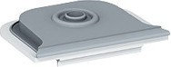 Legrand 069596 PLEXO Membrana 1 wyjście śr. 25mm SZARA