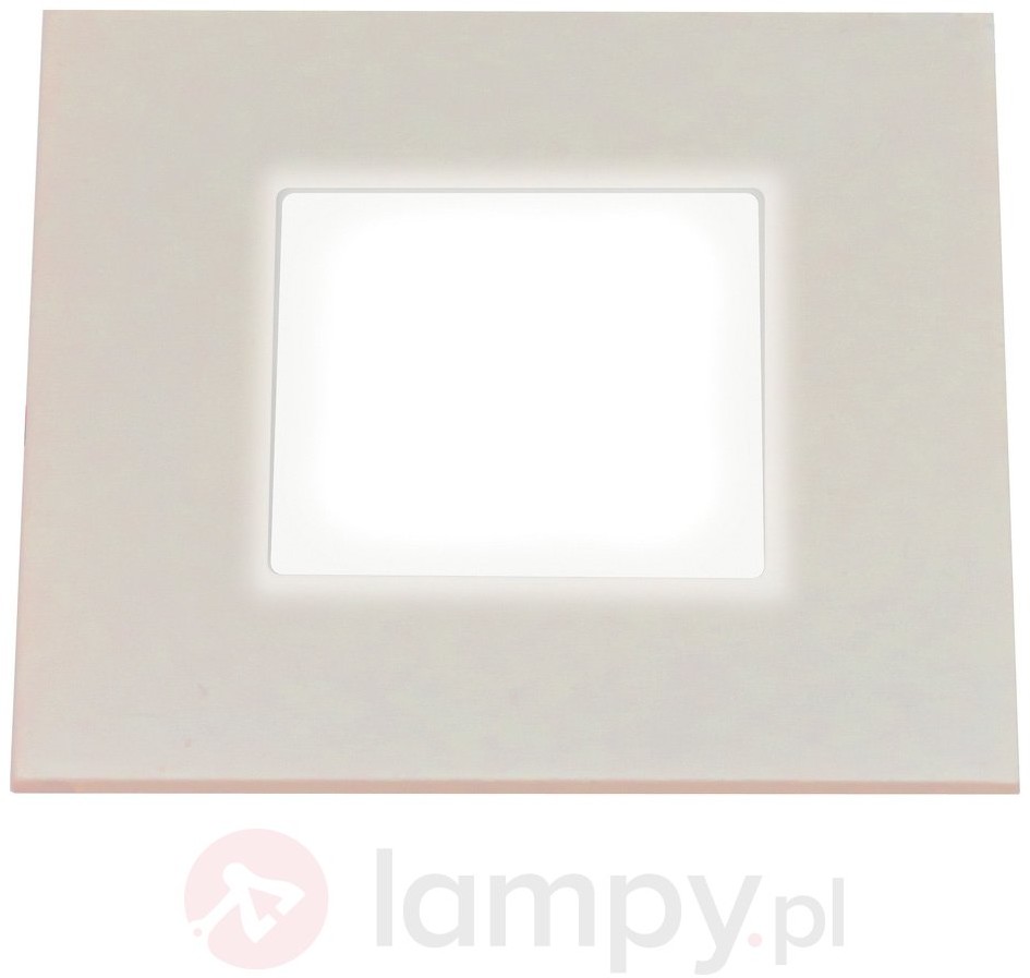 Panel LED KLAUS biały do zabudowy w puszce