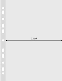Donau . Koszulki na dokumenty, PP, A4 - krystal, 120µm 25szt.