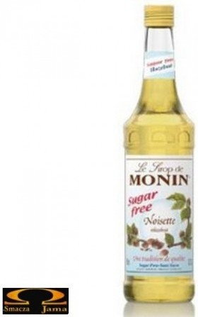 Monin Syrop smakowy Hazelnut Sugar Free, orzech bez dodatku cukru 0,7 3440