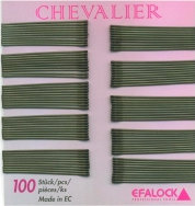 Efalock Chevalier, wsuwki do włosów, 7cm, 100szt.
