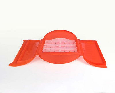 Lekue Naczynie żaroodporne z wkładką czerwone 3402600R10U004