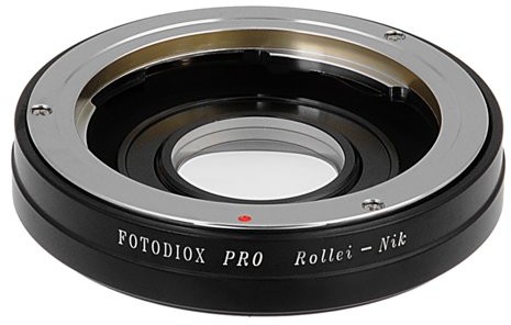 Fotodiox Pro Lens Mount Adapter, Rollei 35 MM Lens to Nikon F-AS D7200, D5000, D3000, D300S i wyszukiwania Mount Camera D90 DX Rollei35-NikonF-Pro