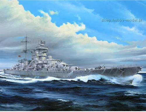 Trumpeter German cruiser Prinz Eugen 1945 TRU05313