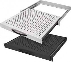 BKT-ELEKTRONIK Półka ruchoma o gł. 300mm RAL 7021 (11112130.2V)
