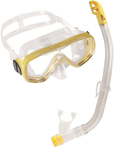 Cressi Ondina Top Dm1010131 Zestaw Do Nurkowania Dla Dzieci, Jeden Rozmiar, Kolor Żółty (Ondina Vip)