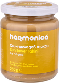 Harmonica Masło Słonecznikowe Tahini 100% BIO EKO 250g Harmonica HARMASSLONECZ