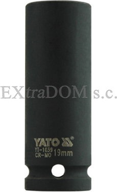 Yato nasadka udarowa długa 1/2 19 mm YT-1039