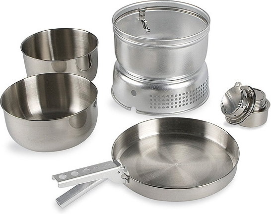 Tatonka Zestaw naczyń Multi Set + Burner 4010