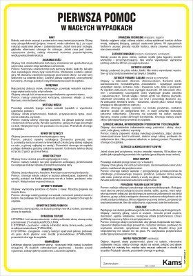 pierwsza pomoc w nagłych wypadkach