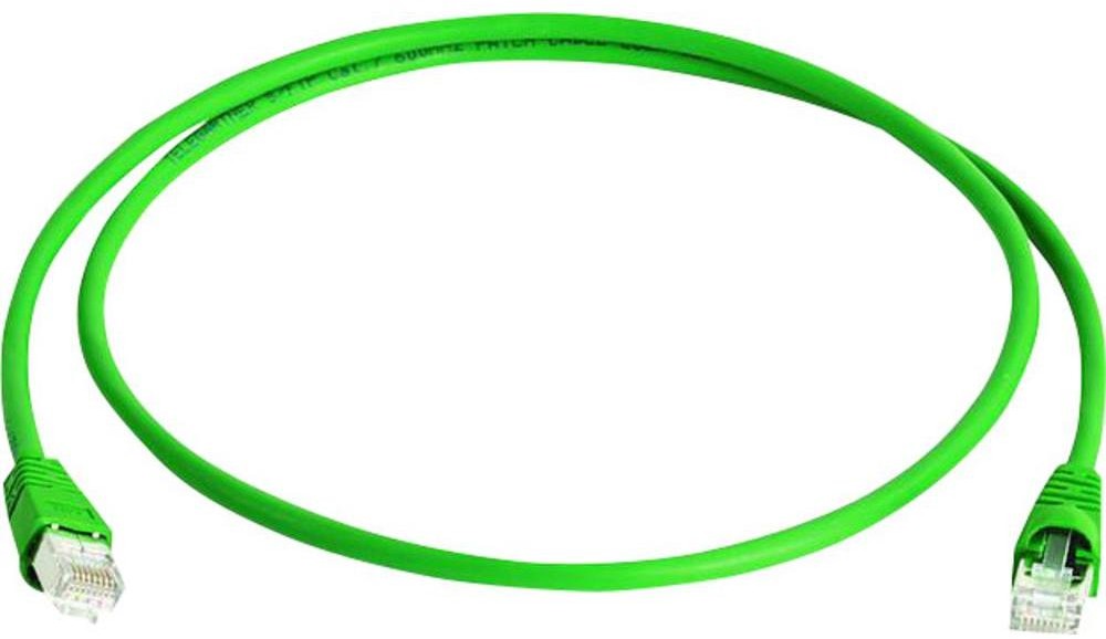 Telegaertner Kabel Sieciowy RJ45 L00001A0085 S/FTP CAT 6A 2 m Zielony