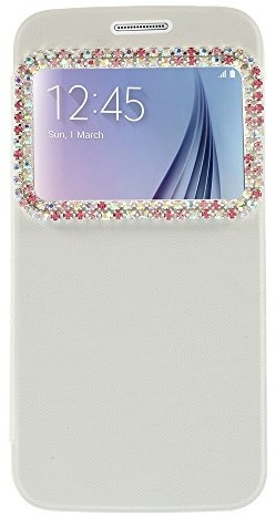 Samsung LD A000095 Stoff Case/Schutzhülle-für Galaxy S6 G920, Weiß