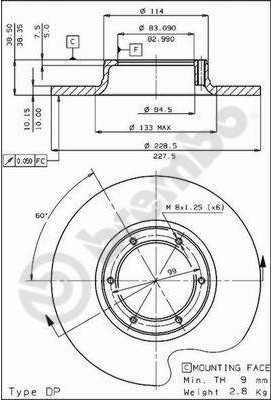 BREMBO 08.2138.10