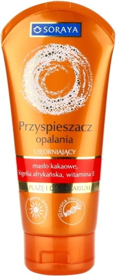 Soraya OPALANIE Ujędrniający przyspieszacz opalania z masłem kakaowym 150ml
