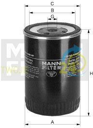 MANN Filtr paliwa -FILTER WDK 11 102/13