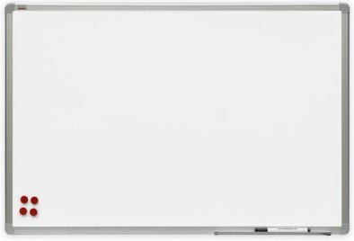 officeBoard 2x3 TABLICA biała lakierowana 150x100cm ALU