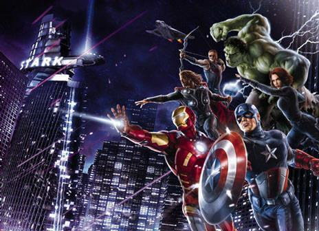 Komar FOTOTapeta AVENGERS CITYNIGHT 4-434 MARVEL