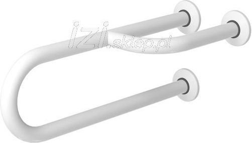 Faneco Poręcz stała dla niepełnosprawnych 3 podporowa prawa 600 mm SW B S32UUP6