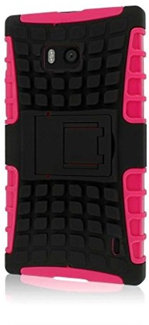 Nokia Mpero Impact SR Series Kickstand Case etui futerał na telefon komórkowy for Lumia Icon Hot Pink Różowy