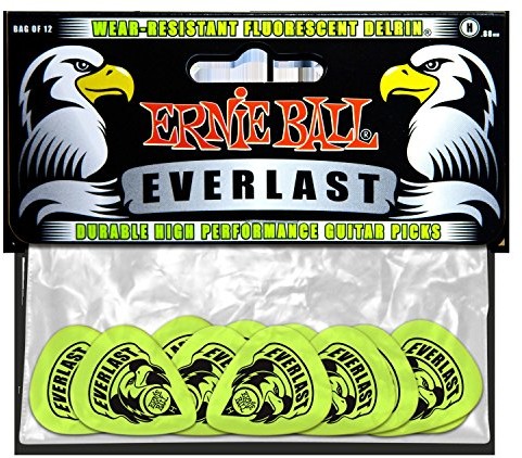 Ernie Ball Everlast Delrin plectrums 12-Pack 9191