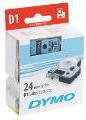 Dymo Taśma D1-24mm/7m, czarny/niebieski S0720960