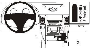 Brodit 853095 Brodit ProClip 853095 Angled mount zapewnia Infiniti G35 Coupe 03  04 7320288530956
