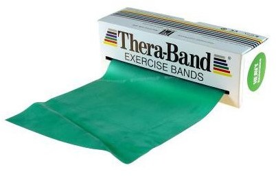 Thera-Band Taśma Do Ćwiczeń, 45,5 M, Opór: Mocny, Zielona (4665005962)
