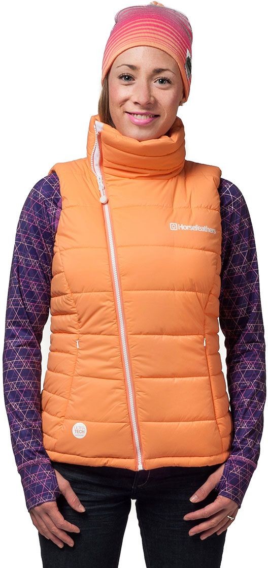 Horsefeathers kamizelka damska KRISTINA VEST (pumpkin)