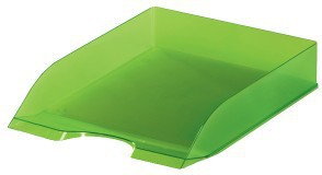 Durable Szuflada na dokumenty BASIC A4 zielona transparentna