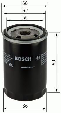 Zdjęcia - Filtr oleju Bosch   F 026 407 077 