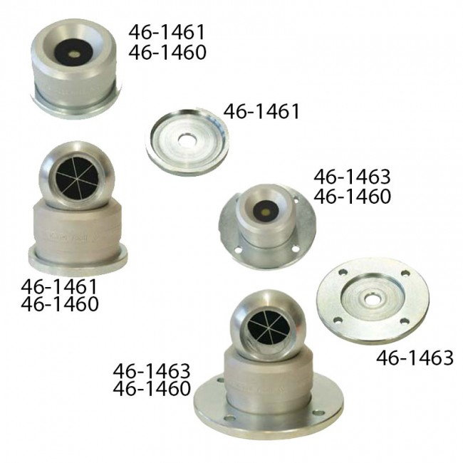 Precyzyjny minipryzmat w gnieździe kulowym ze stali ocynkowanej(46-1450)