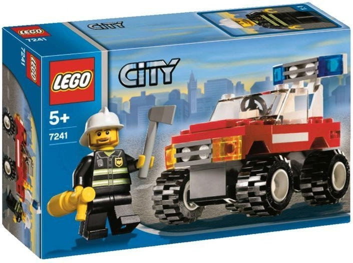 LEGO CITY Samochód dowódcy straży 7241