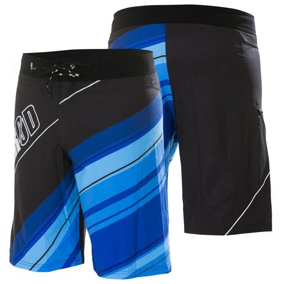 Zerod Spodenki BOARDSHORTS Czarno-Błękitne