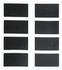 SECURIT Naklejki kredowe tabliczki prostokątne 8 szt SECURIT CS-RECT-8