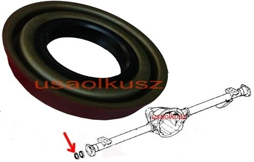 Precision Uszczelniacz piasty tylnego koła Chevrolet Avalanche 2500 2002-2006